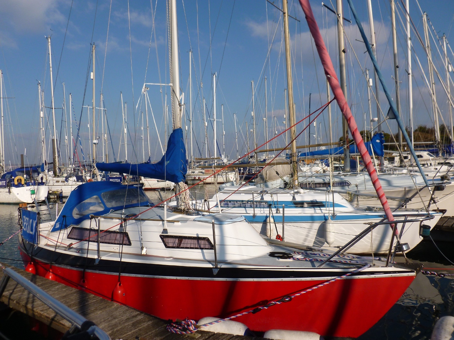 Tiger-Liley  -  Built 1976,  Fin keel,  Sail no   ?,  Sailing area Solent