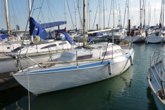 Nokomis -   Built 1972,  Fin keel, Sail number 2322Y,  sailing area  Solent